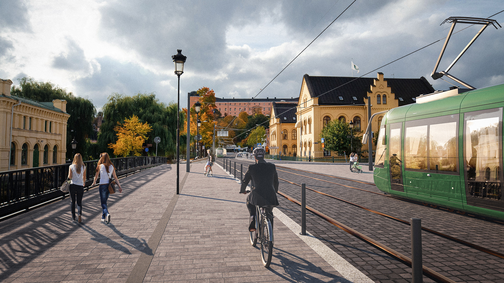 Havainnekuva. Kuvitus: White Arkitekter.