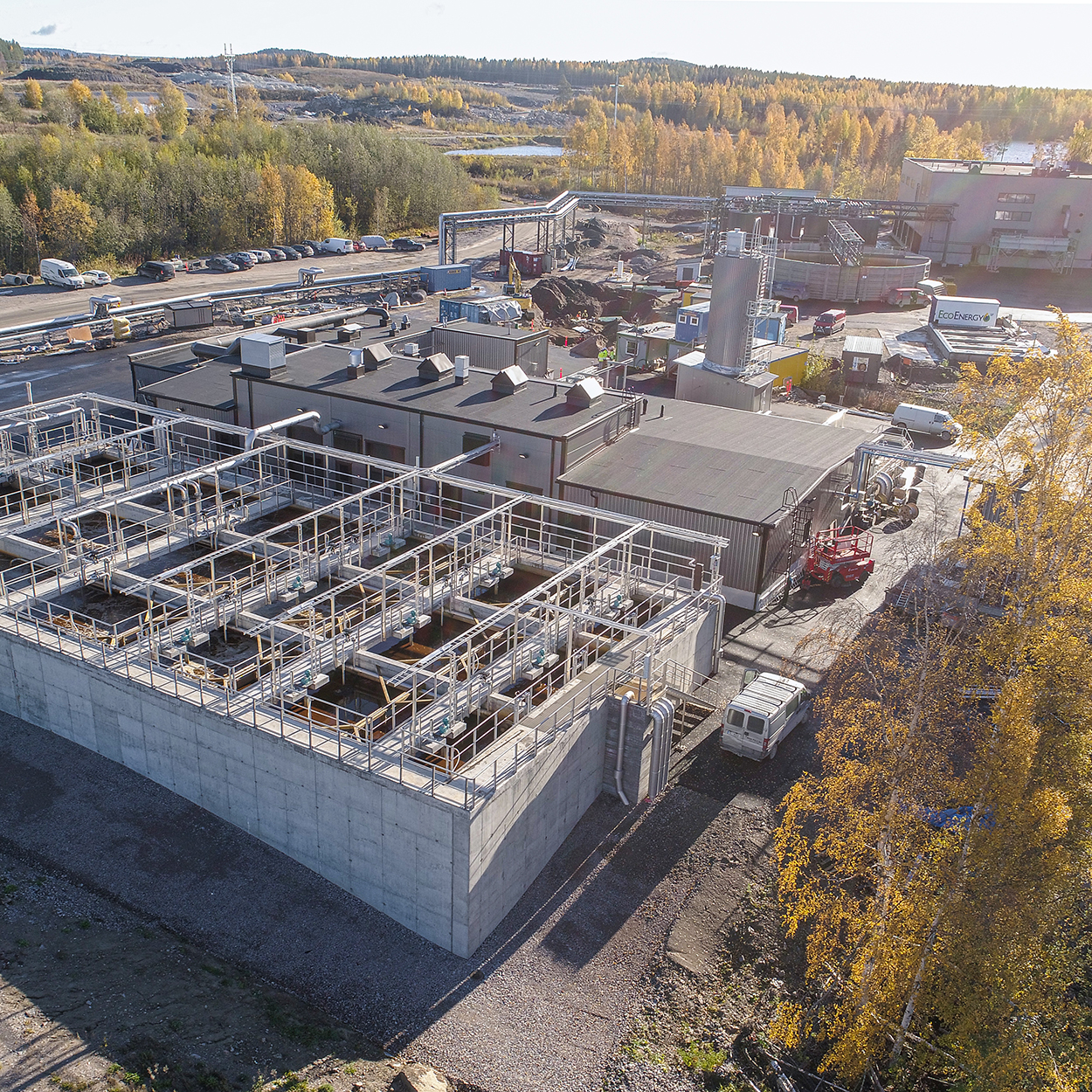 Teräväniemi water treatment plant